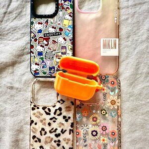 Hard-shell Stylish and Cute iPhone 14 Pro Case Collection & Earbud Case – Must S
